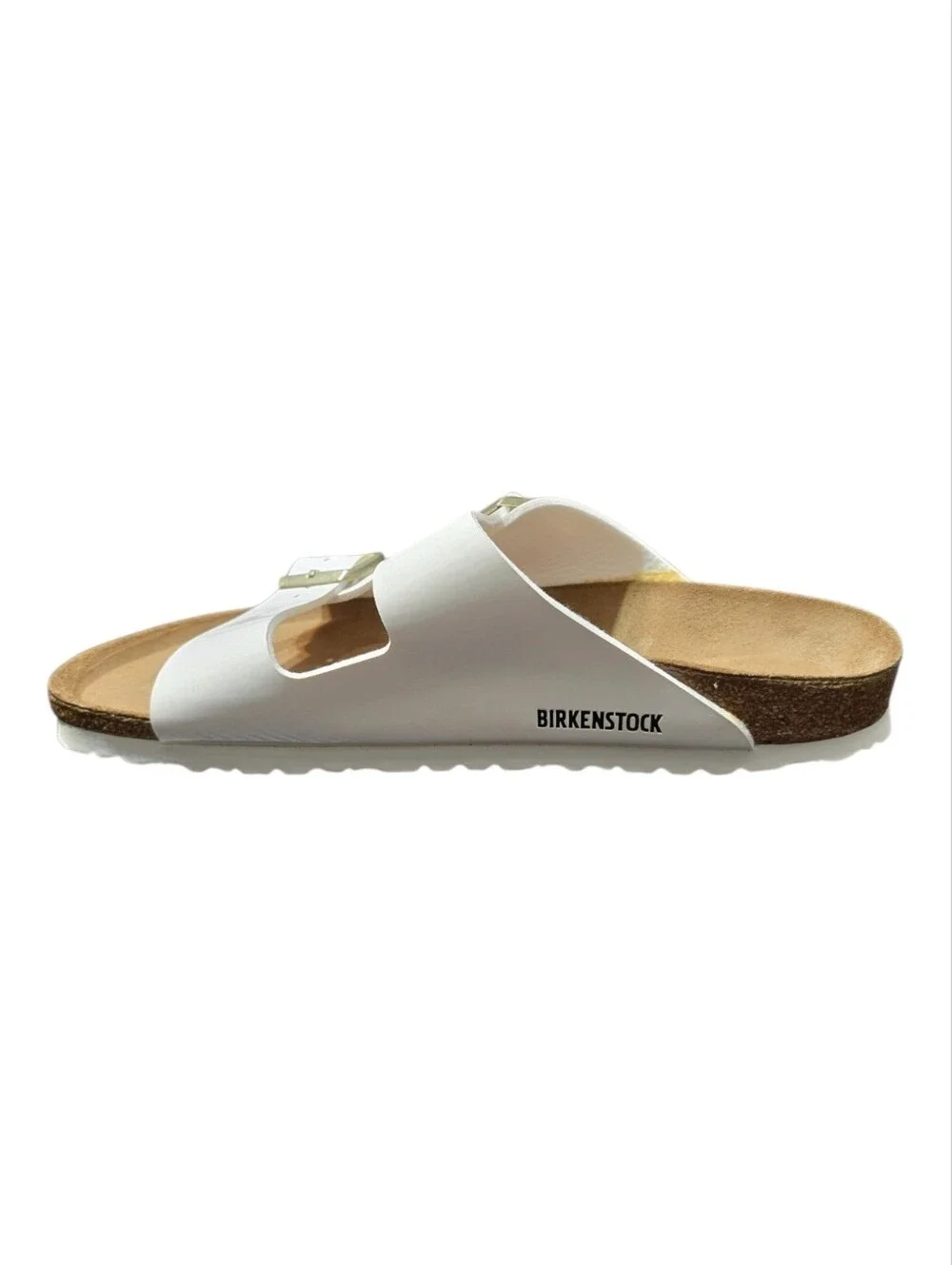 Birkenstock Arizona BS Patent White Sandals
